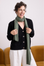 Cashmere Eucalypt Knitted Scarf - Cara Cashmere