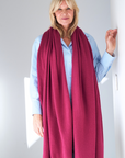 Cashmere Mulberry Wrap - Cara Cashmere