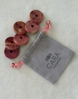 Cedar Coat Hanger Rings Pack of 6