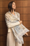 Cashmere Silk Neutrals Faded Leopard Scarf - Pre Order - Cara Cashmere