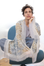 Cashmere Silk Neutrals Faded Leopard Scarf - Cara Cashmere