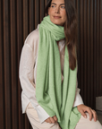 Cashmere Matcha Green Wrap