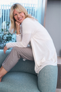 Ivory Longline Silk Cashmere Cardigan