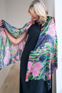 Silk Cashmere "Take me Away" Scarf