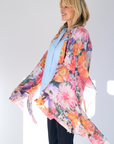 Silk Cashmere "The Cottage Garden" Scarf