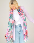 Silk Cashmere "The Wildflower Meadow" Scarf