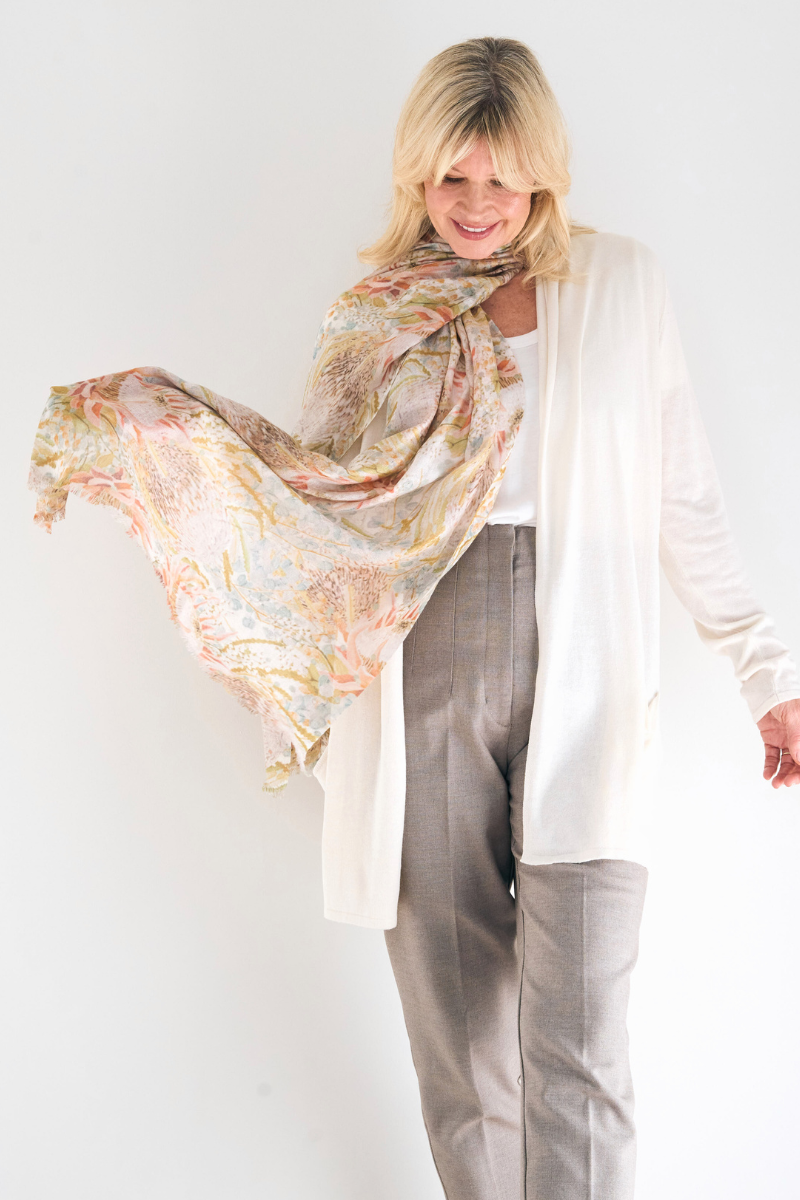 Silk Cashmere &quot;You Said I Couldn&#39;t, So I did&quot; Scarf