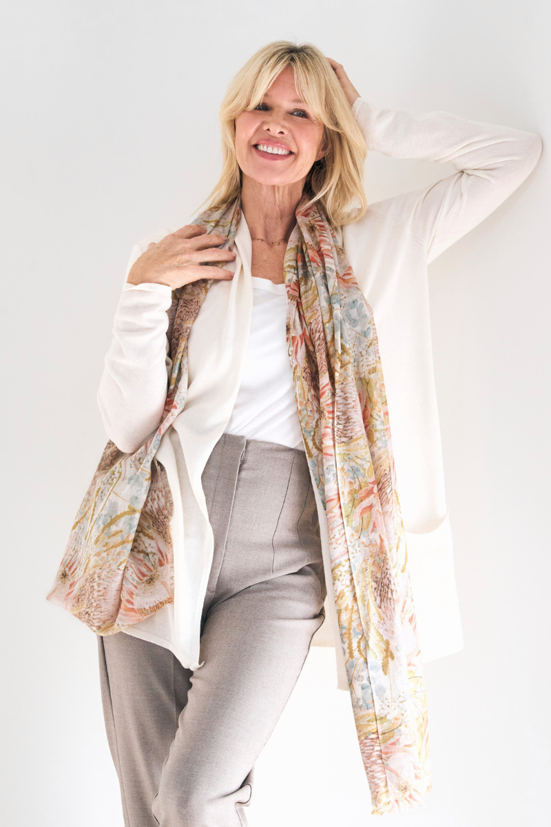Silk Cashmere &quot;You Said I Couldn&#39;t, So I did&quot; Scarf
