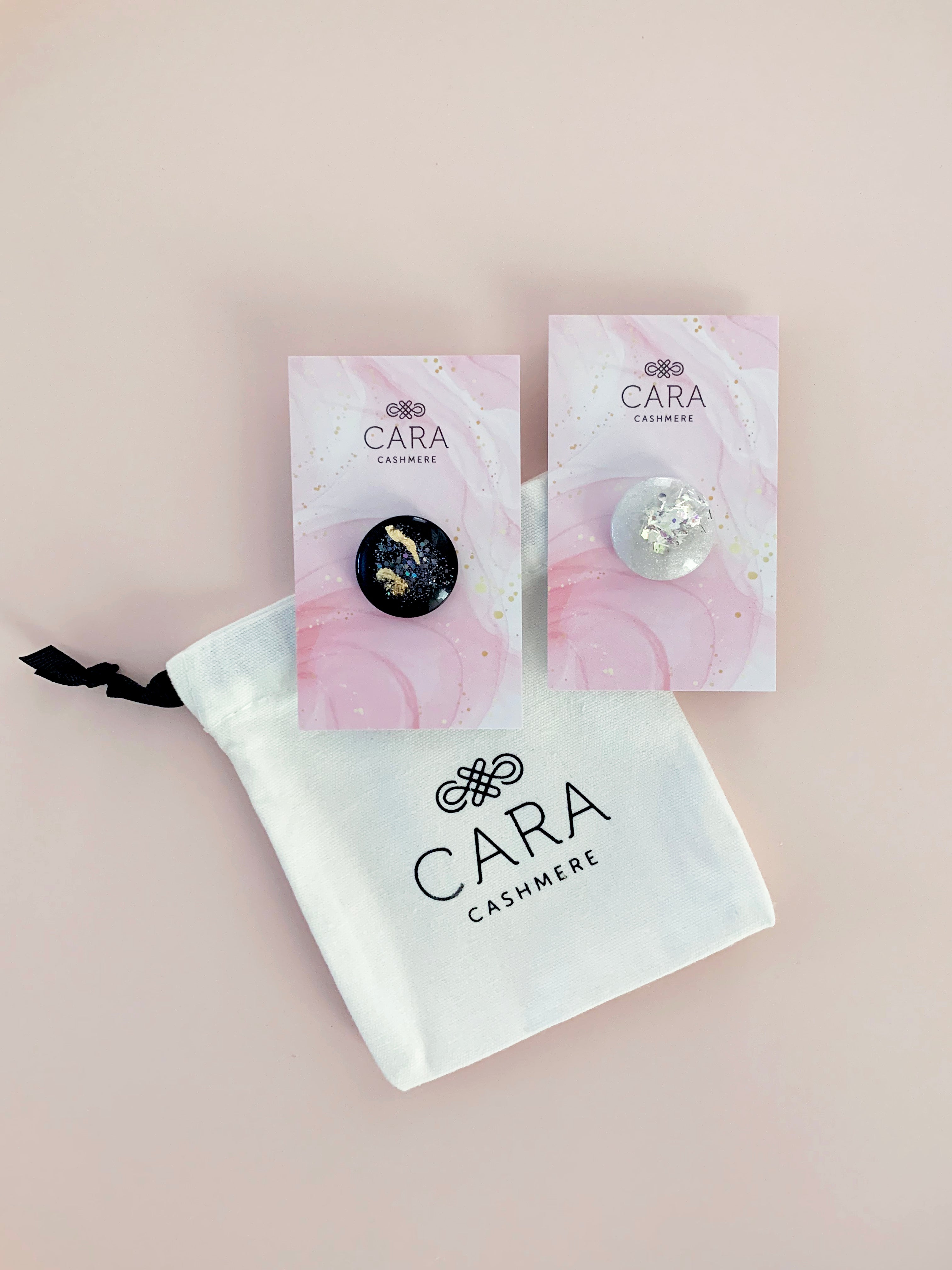 Black Cashmere Wrap - Cara Cashmere